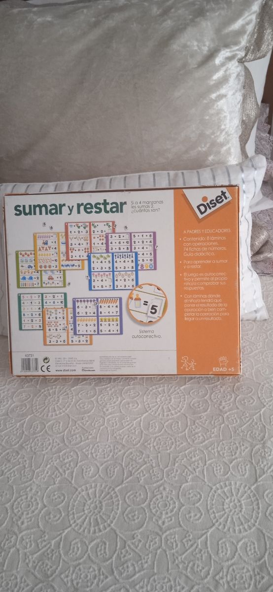 Gioco di addizione e sottrazione Diset - educativo