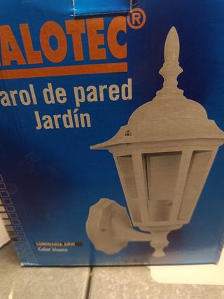 Farol HALOTEC Jardín - Blanco