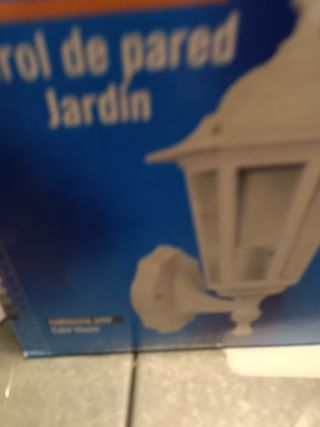 Farol HALOTEC Jardín - Blanco