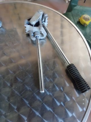 Curvadora tubos manual