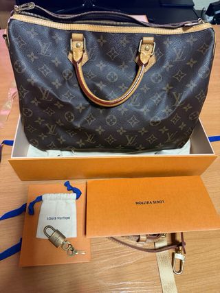 Bolso Louis Vuitton Speedy 35 Marrón no es negocia