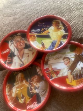 Posavasos Coca-Cola vintage