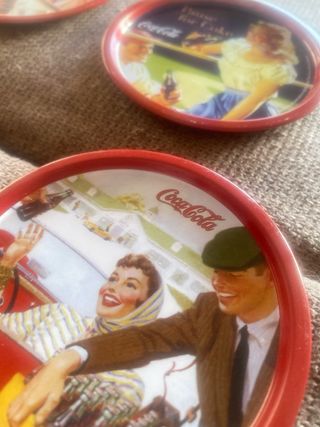 Posavasos Coca-Cola vintage