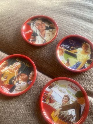 Posavasos Coca-Cola vintage