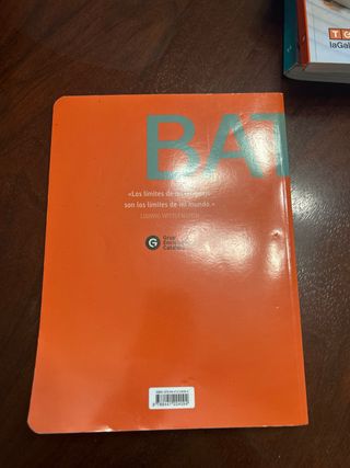 Lengua castellana y literatura 1 BAT