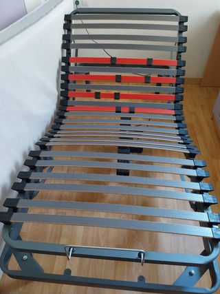 Somier articulado + latex (colchon)90x190 - NUEVA.