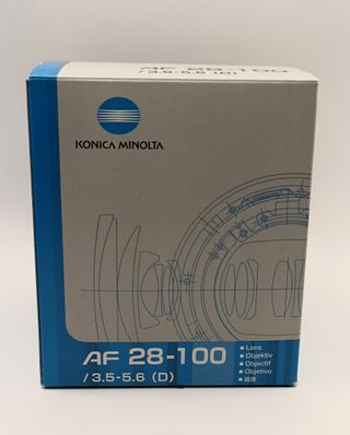 Obiettivo Minolta AF 28-100mm per Sony A mount