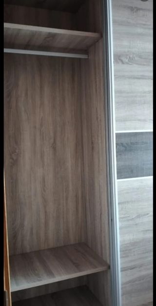 Dormitorio 135cm - Cabecero, mesillas y armario