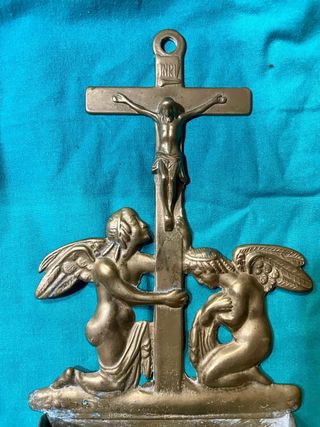 Benditera bronce antiguo, siglo XVIII