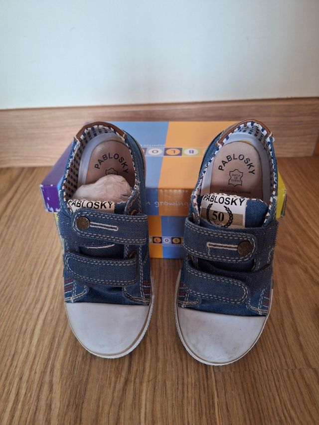 Zapatillas Pablosky Lona Talla 28