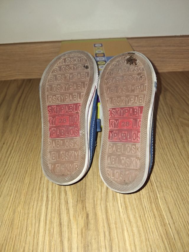 Zapatillas Pablosky Lona Talla 28