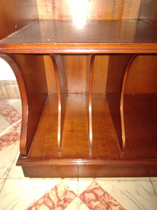 Mueble TV madera años 70.
