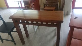 Mesa consola madera