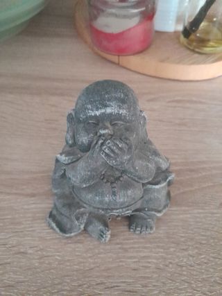 3 Budas de cerámica - Decoración