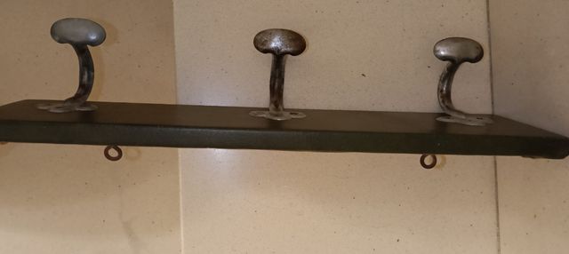 Perchero vintage 3 ganchos