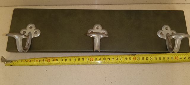 Perchero vintage 3 ganchos