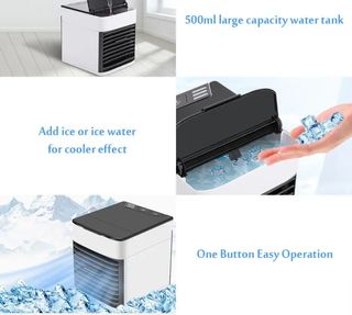 Mini Aire Acondicionado Portátil 4 en 1