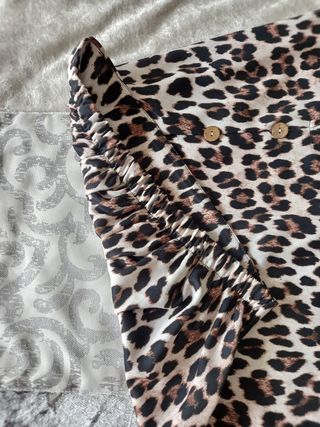 Falda larga leopardo - boho chic