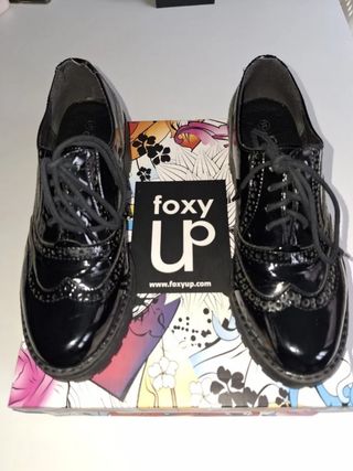 Zapatos Foxy Up negros