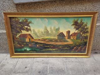 Cuadro antiguo grande