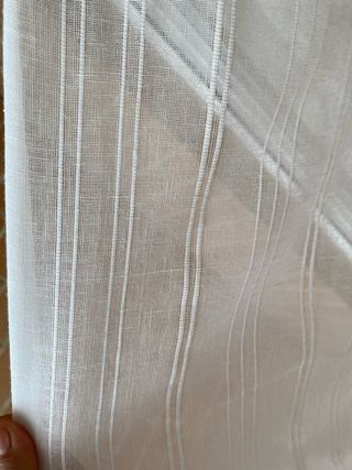 Cortinas blancas - 2 uds.