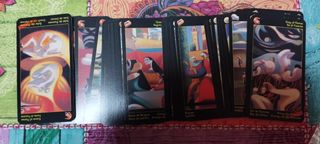 Tarot de Dante - cartas, edicion vintage.