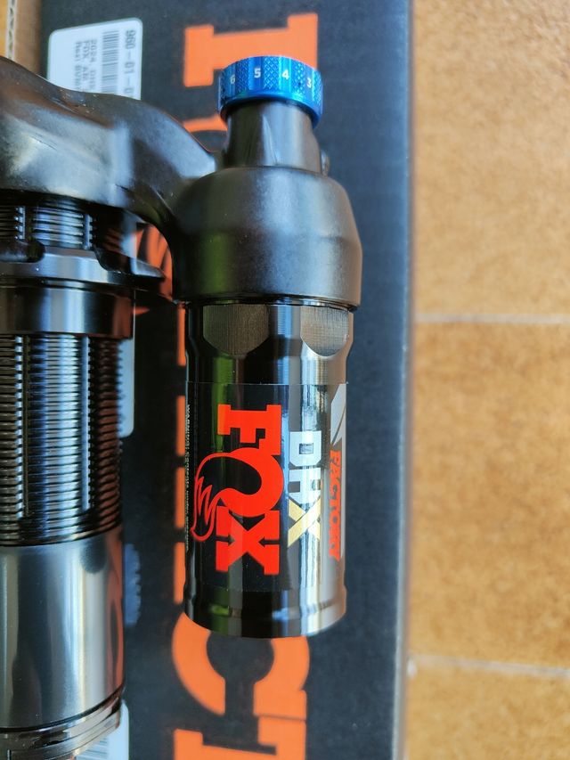 Amortiguador Fox Factory DHX TRUNNION 205x62.5mm