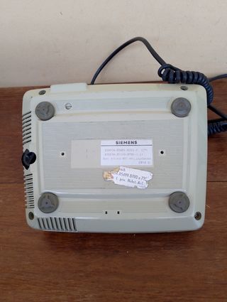 Teléfono Siemens antiguo beige