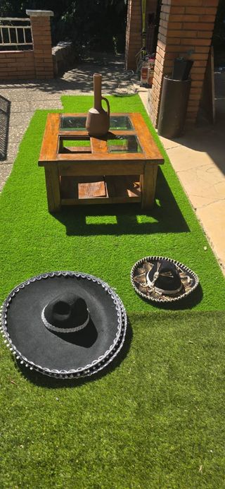 Mesa centro madera - rústica