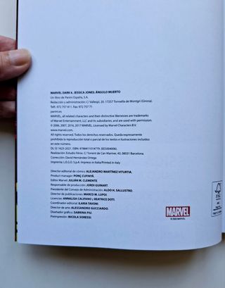 Marvel dark: el lado oscuro 06 - jessica jones.