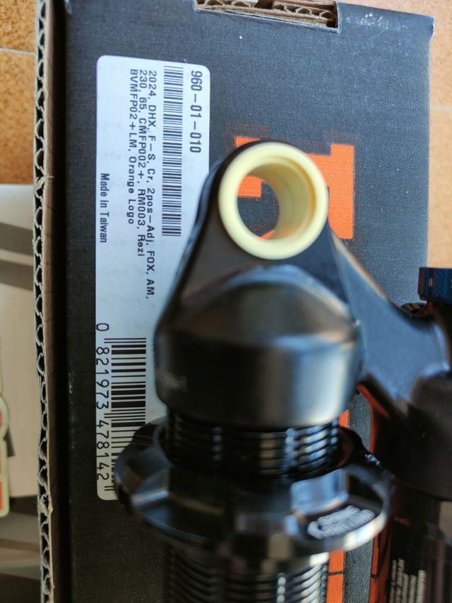 Amortiguador Fox DHX FACTORY 230x65mm. NUEVO.