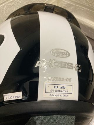 Casco Arai Axces-2 Super Ad-Sis y traje miline