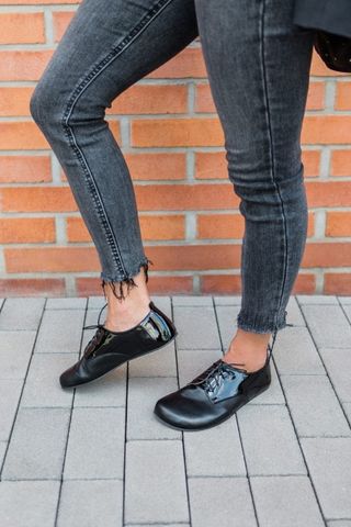 Zapatos planos negros talla 38