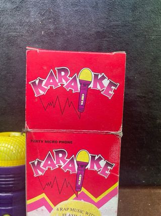 Karaokê c/Luz - Microfone Infantil