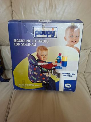 Seggiolone da tavolo bimbo