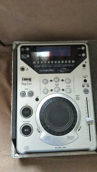 Mesa mezclas Stage Line + 2 lectores CD