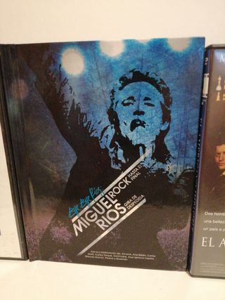 3 Películas DVD: Clásicos ABC Miguel Rios Rock