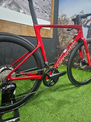 Bicicleta Carretera Cannondale SuperSix Evo 2 rojo
