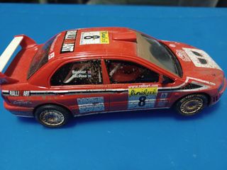 Coche Scalextric Mitsubishi Lancer Evo VII