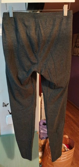 Leggins grises algodon Decathlon T- M