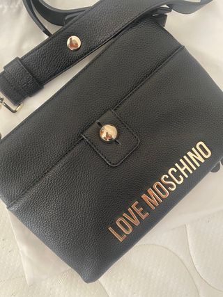 Moschino - Borsa a tracolla nera