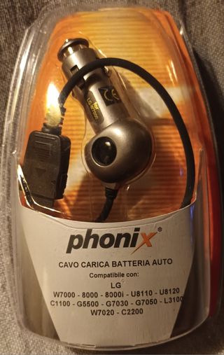 Cavo carica batteria auto LG Phonix