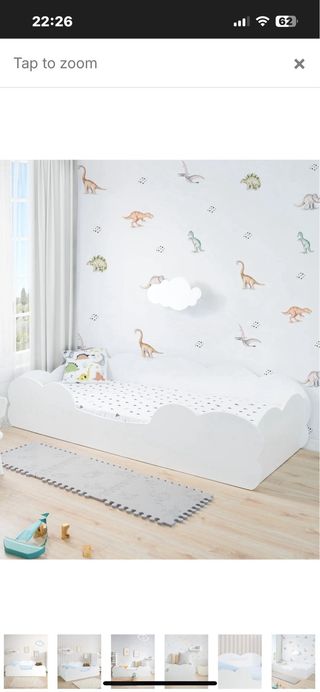 Cama infantil Montessori 90x190cm