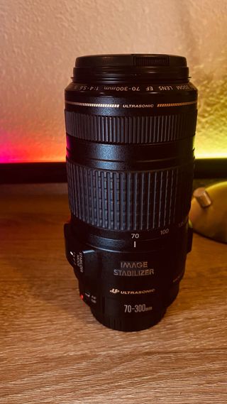 Canon Objetivo EF 70300 mm F456 IS US
