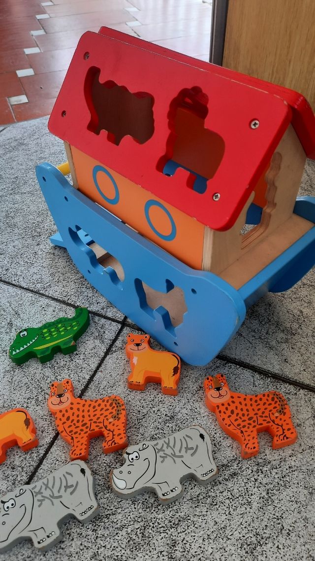 Arca Noé madera infantil
