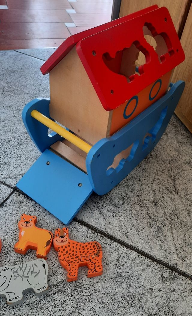 Arca Noé madera infantil