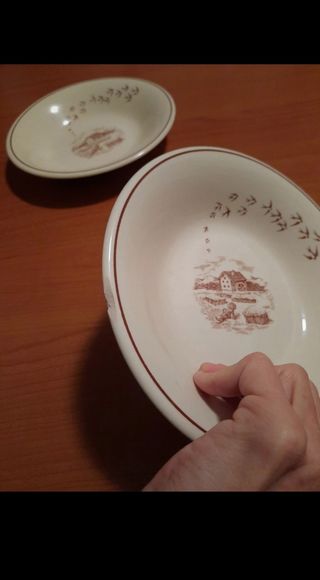 Piatti Mulino Bianco - 4 pezzi