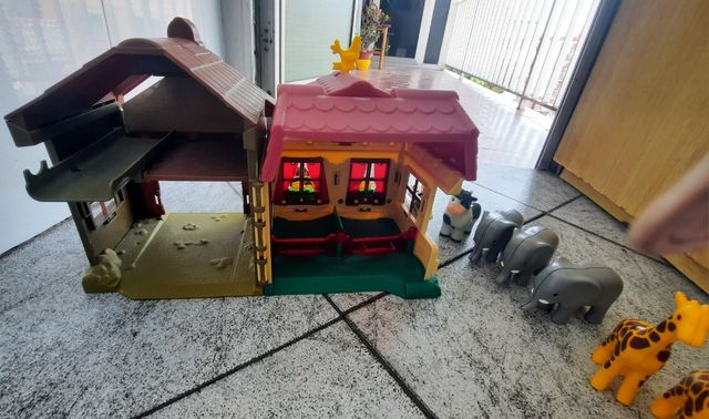 Granja musical + tractor y animales