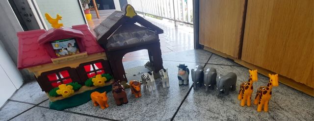 Granja musical + tractor y animales