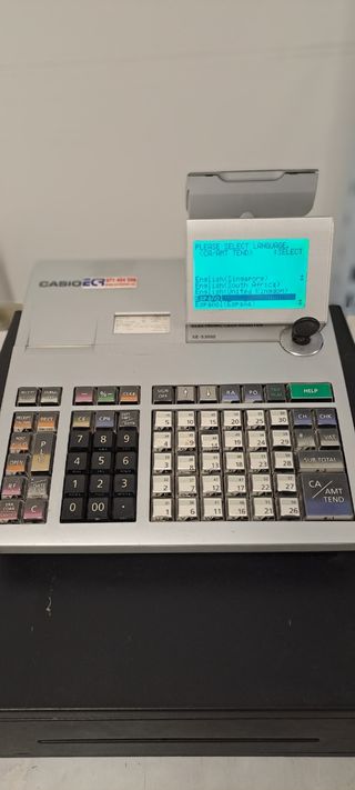 Caja registradora Casio